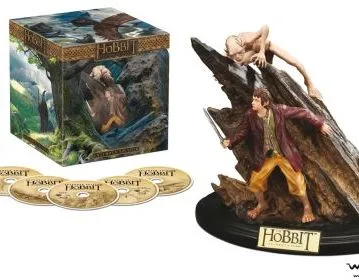 ¡Habrá edición de coleccionista de Un Viaje Inesperado con una figura de Bilbo y Gollum!