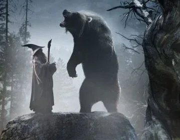 Nueva imagen de Beorn transformaodo en oso
