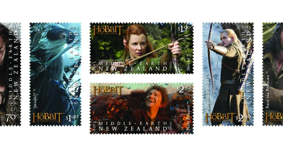 Nueva Zelanda edita sellos y monedas conmemorativas de La Desolación de Smaug