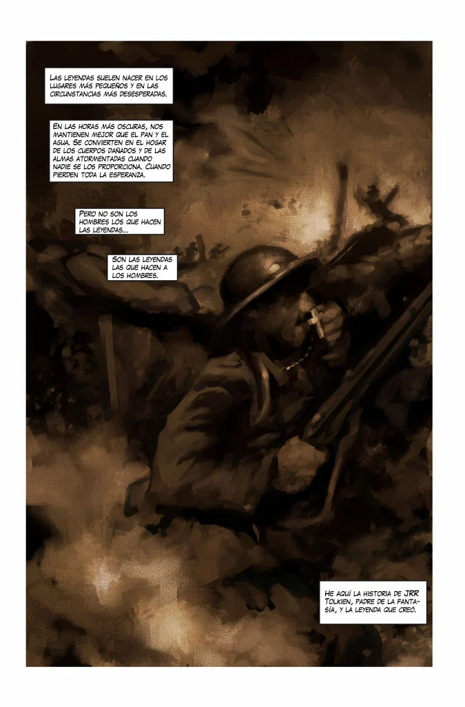 JRR Tolkien. El Verdadero Señor de los Anillos ComicTolkien1