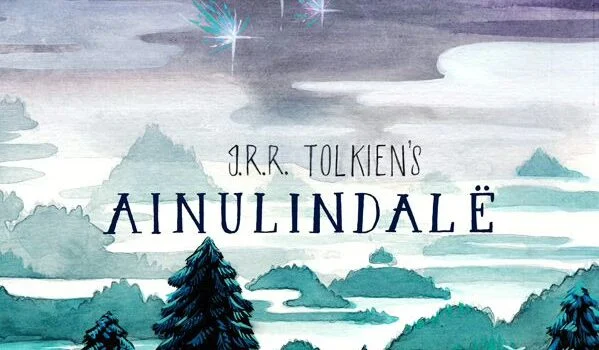 La Ainulindalë, la Música de los Ainur, en forma de cómic
