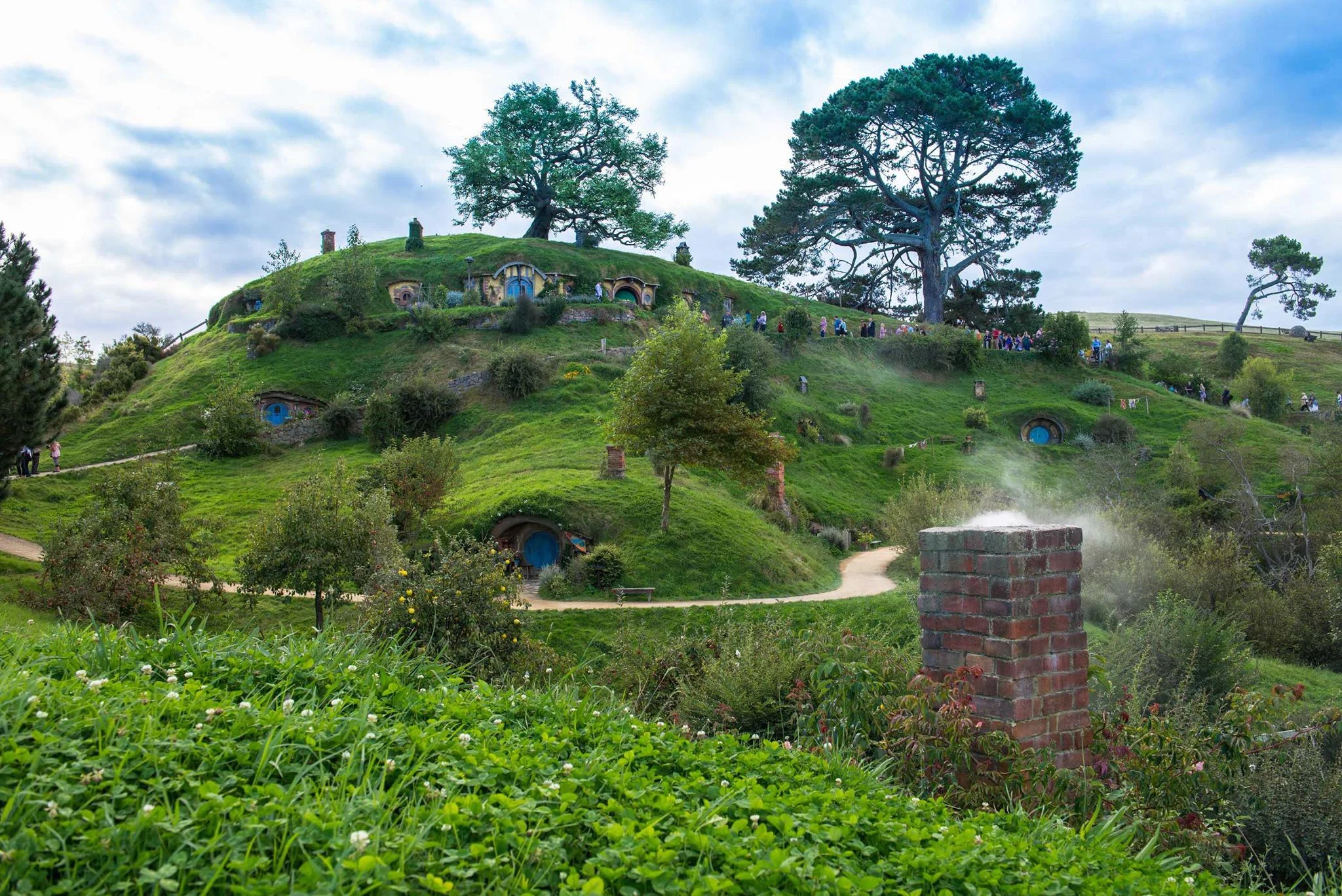 Decorado de Hobbiton en Matamata Hobbiton1