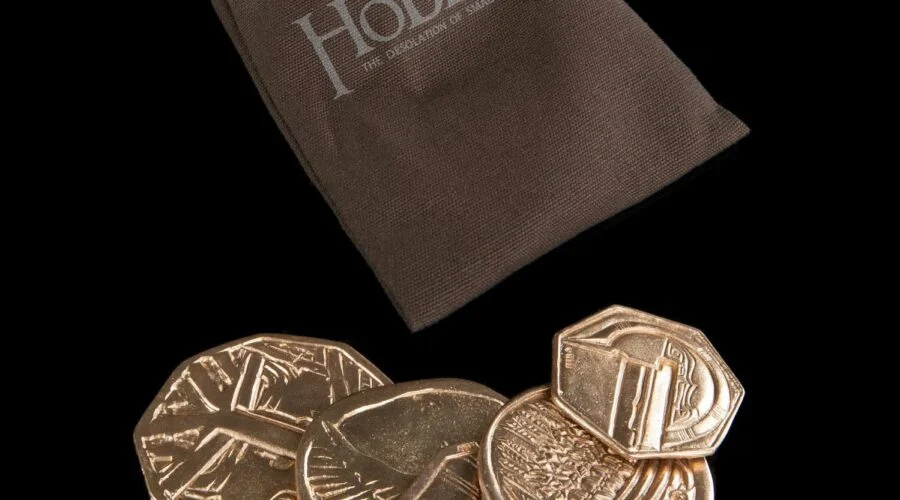 Weta pone a la venta un set de monedas del tesoro de Smaug