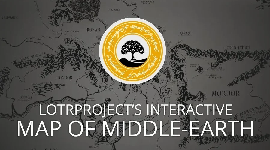Mapas interactivos de la Tierra Media y Beleriand