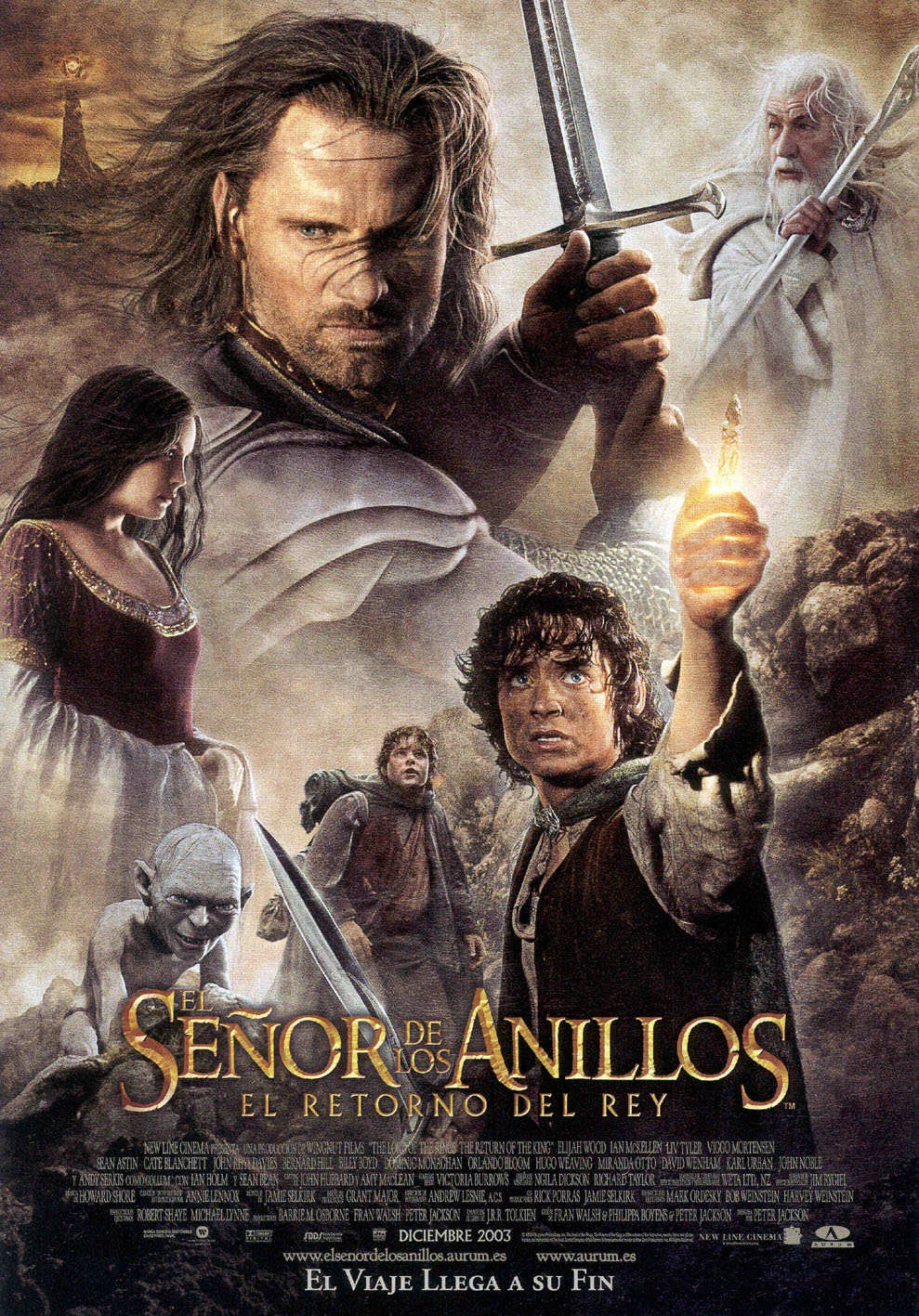 Poster de El Señor de los Anillos: El Retorno del Rey ESDLA-ERDR