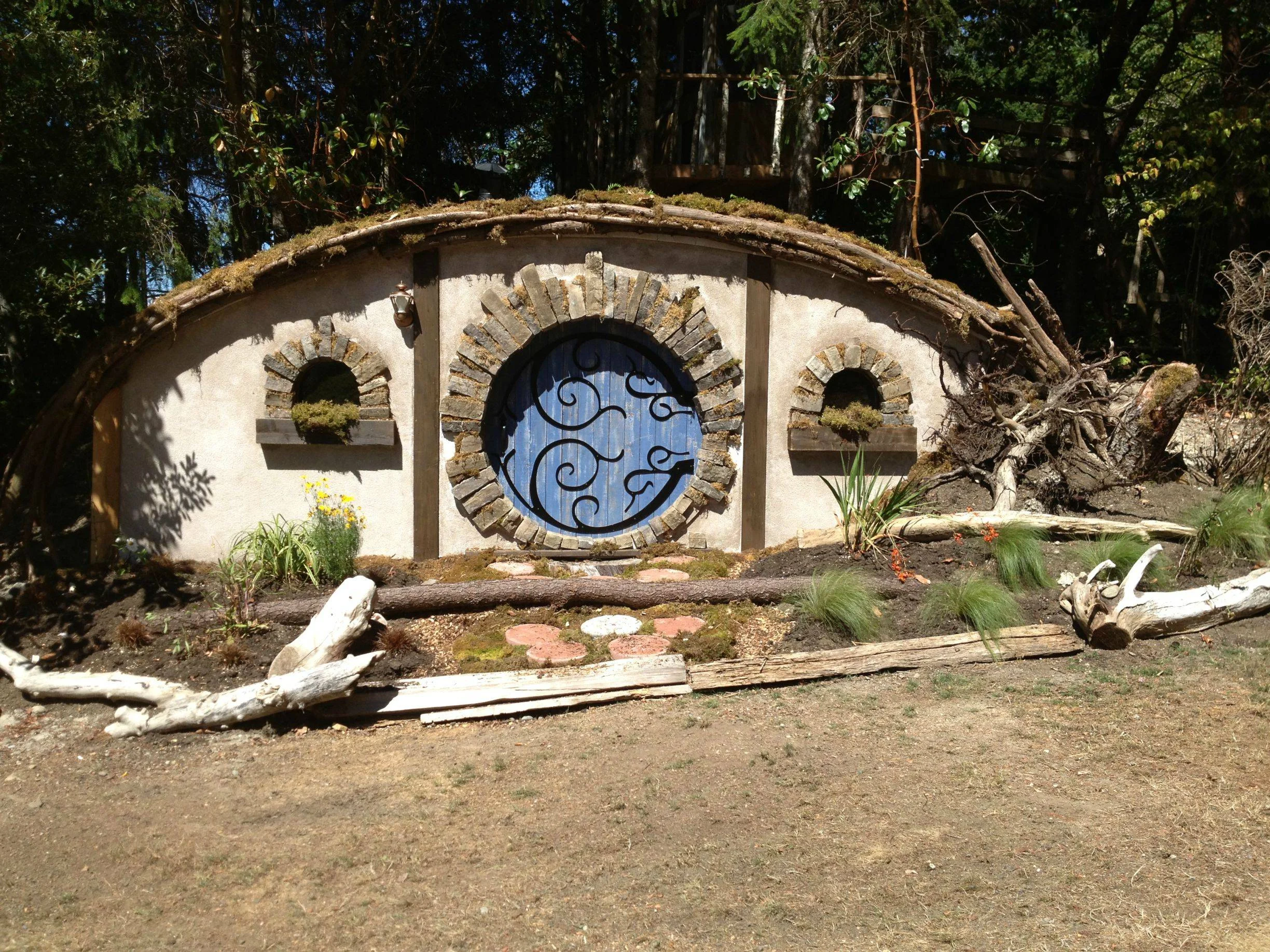 La casa Hobbit al 95%