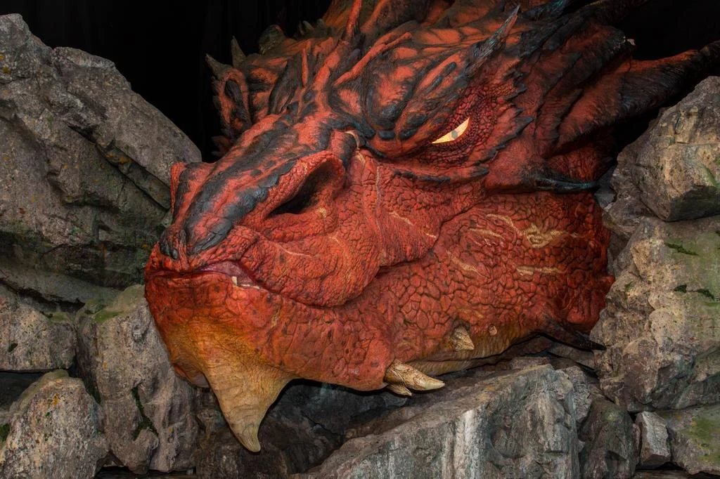 Smaug llega al aeropuerto de Wellington