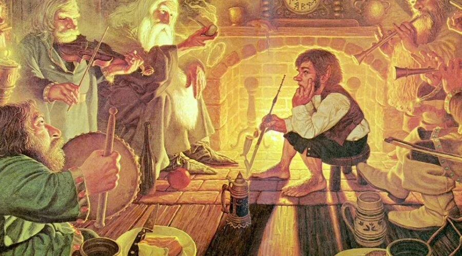 Pepe Mediavilla recita la canción ‘Más allá de las frías y brumosas montañas’ de El Hobbit