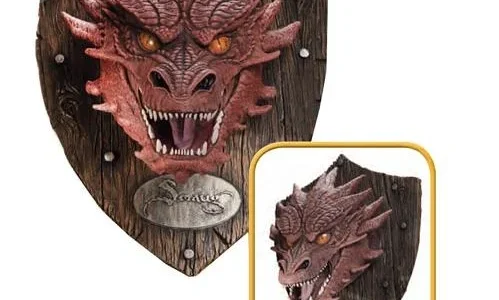 Decora tu casa con el trofeo de la cabeza de Smaug el Terrible
