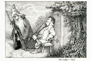 Tove Jansson - Gandalf y Bilbo