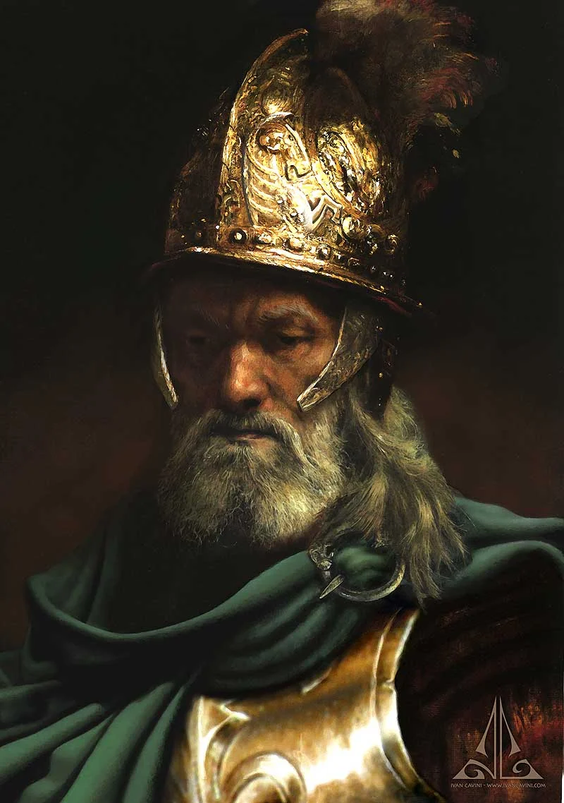 Théoden, según Ivan Cavini
