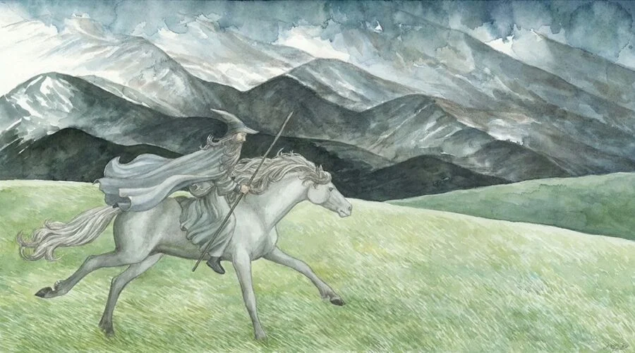 19-09-3018 Gandalf llega a Edoras como mendigo y se le niega la entrada