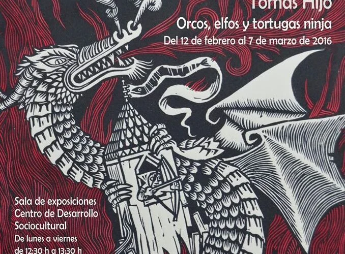 Exposición de arte Tolkiendil de Tomás Hijo en Peñaranda de Bracamonte