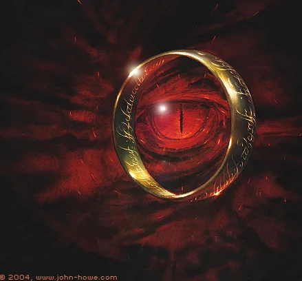 John Howe - El Ojo de Sauron