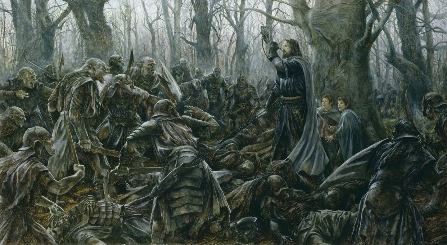 Boromir defiende a Merry y a Pippin, según Matthew Stewart
