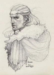Éomer, según la artista inglesa Soni Alcorn-Hender