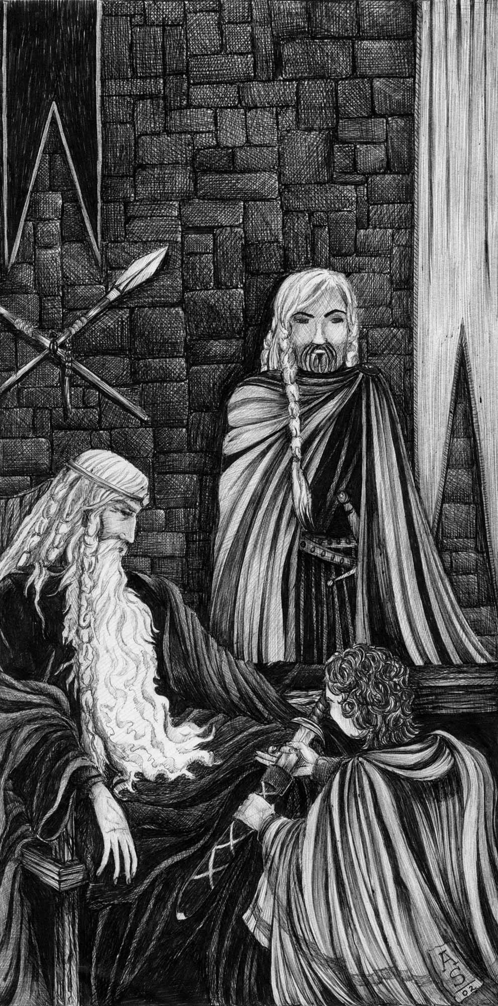 Merry jura lealtad a Théoden, según Arati Subramanyam