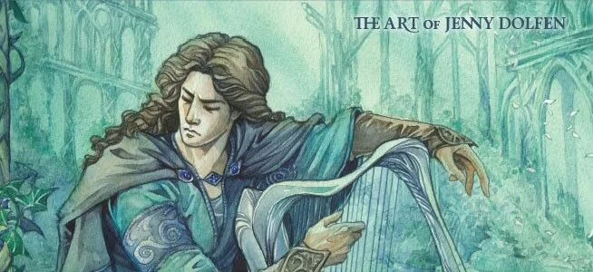 Songs of sorrow and hope, libro de arte Tolkiendil de Jenny Dolfen