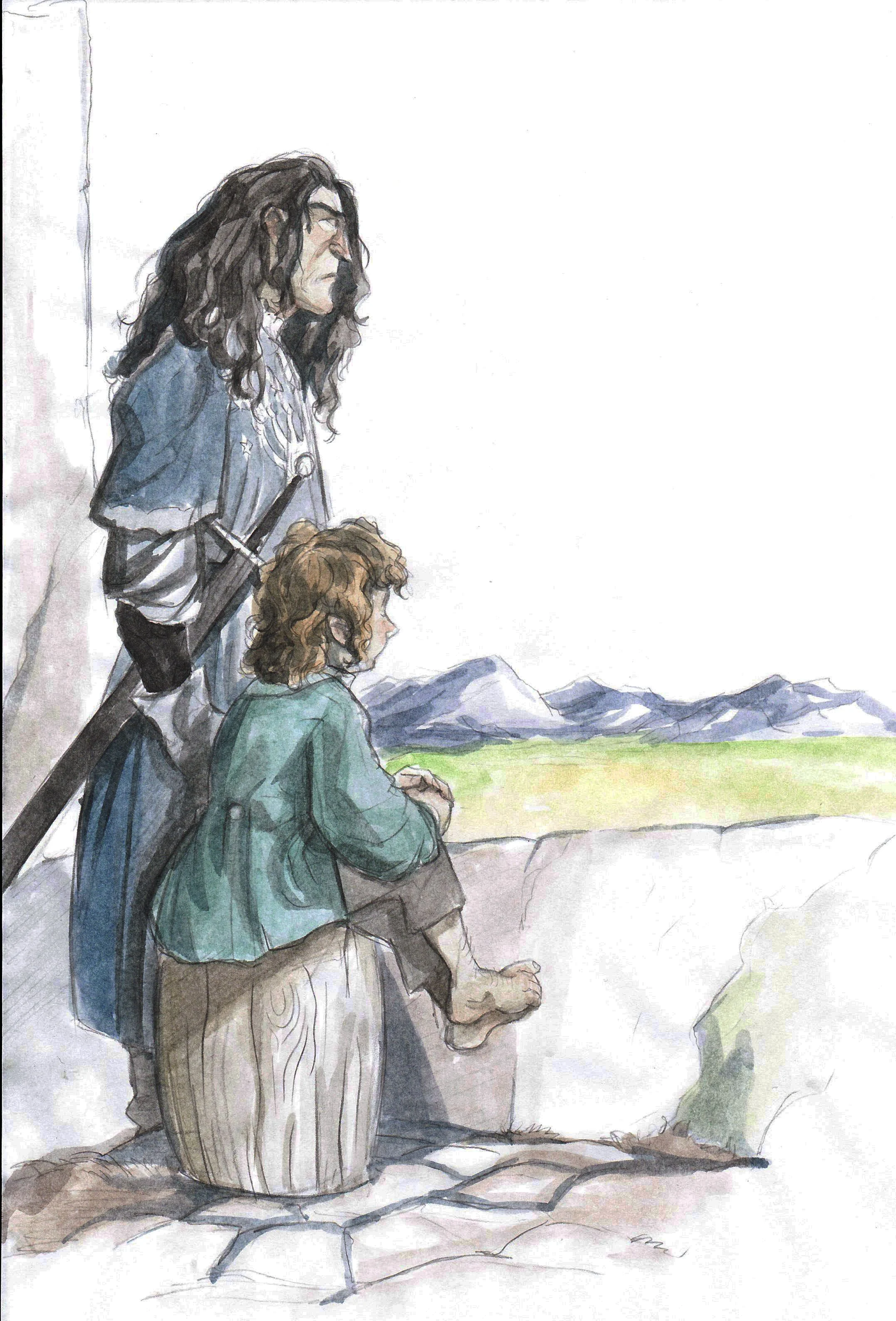 Beregond y Pippin, según theintrovert