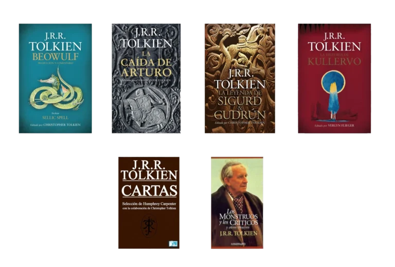 'Beowulf. Traducción y comentario', 'La caída de Arturo', 'La leyenda de Sigurd y Gudrún', 'La historia de Kullervo', 'Cartas de J.R.R. Tolkien', 'Los monstruos y los críticos' Beowulf - La caida de Arturo - La leyenda de Sigurd y Gudrun - La historia de Kullervo - Cartas - Los monstruos y los criticos