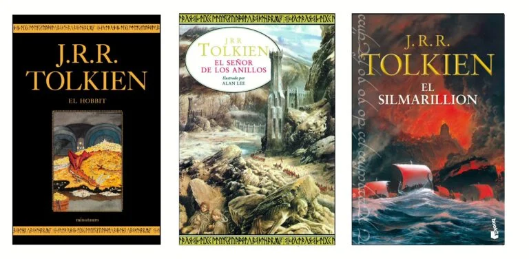 'El Hobbit', 'El Señor de los Anillos' y 'El Silmarillion' 'El Hobbit', 'El Señor de los Anillos' y 'El Silmarillion'