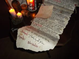 Réplica del contrato de saqueador de Bilbo, obra de apmesa Réplica del contrato de saqueador de Bilbo, obra de apmesa
