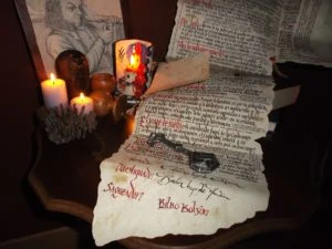 Réplica del contrato de saqueador de Bilbo, obra de apmesa Réplica del contrato de saqueador de Bilbo, obra de apmesa