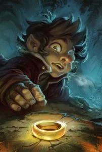 Bilbo encuentra el Anillo, según Enrique Rivera