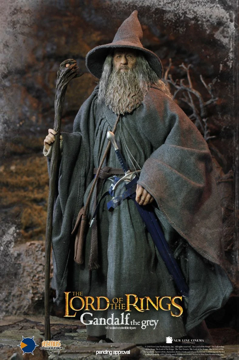 Figura de Gandalf el Gris de Asmus Toys