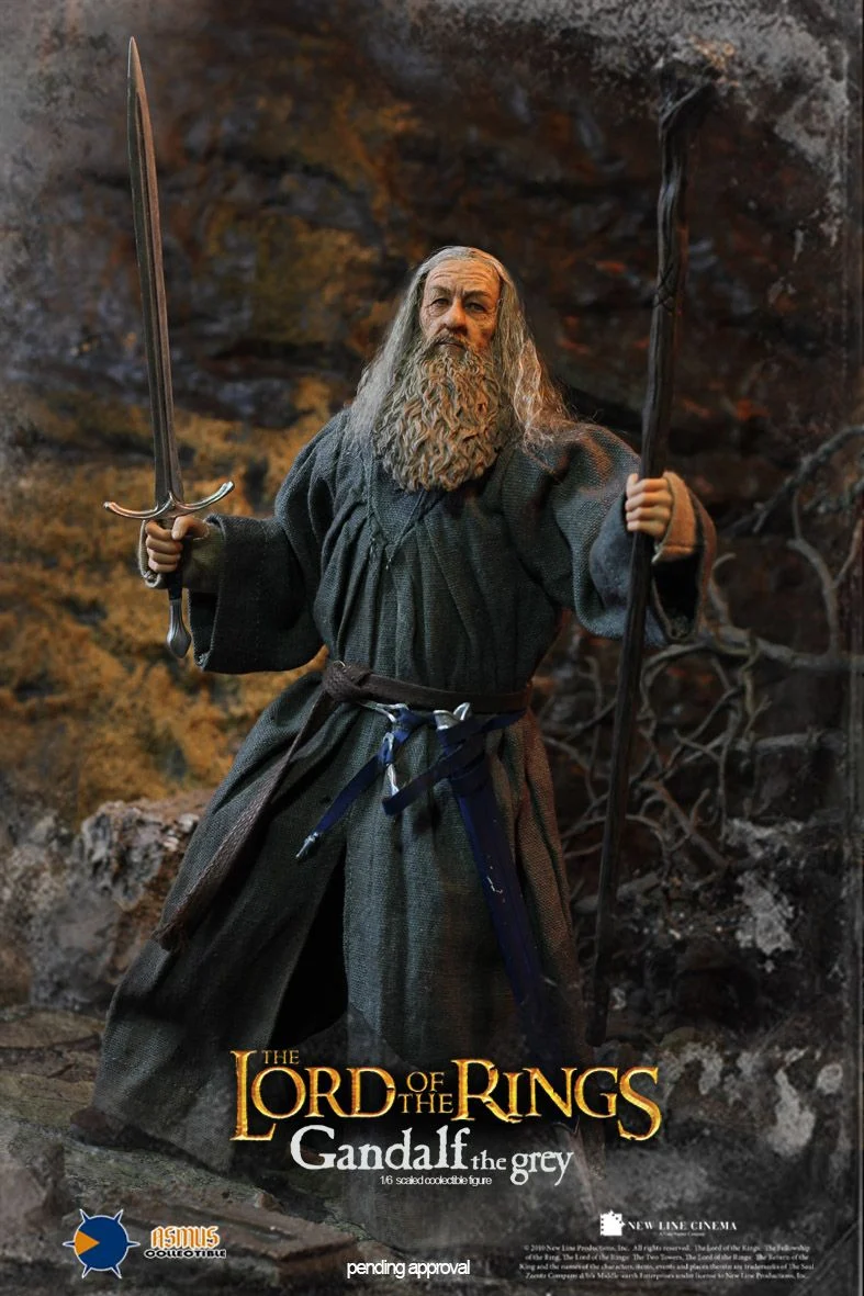 Figura de Gandalf el Gris de Asmus Toys