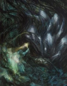Un cuchillo en la oscuridad, según Donato Giancola