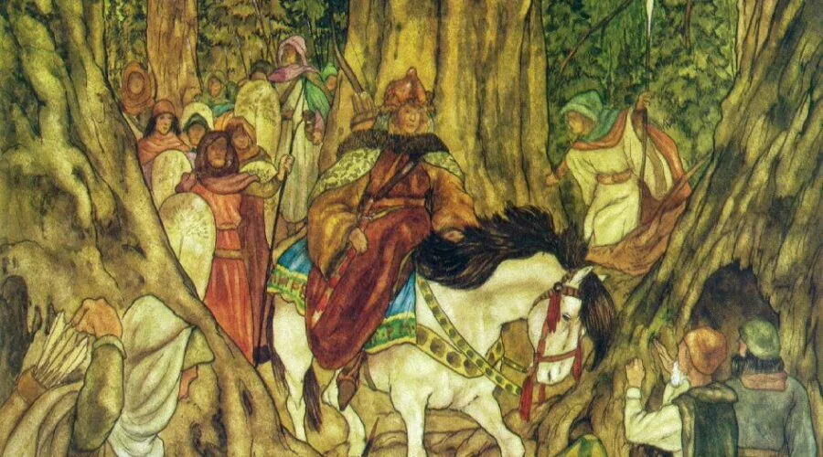 03-11-2941 Los Elfos y los Hombres llegan a Valle