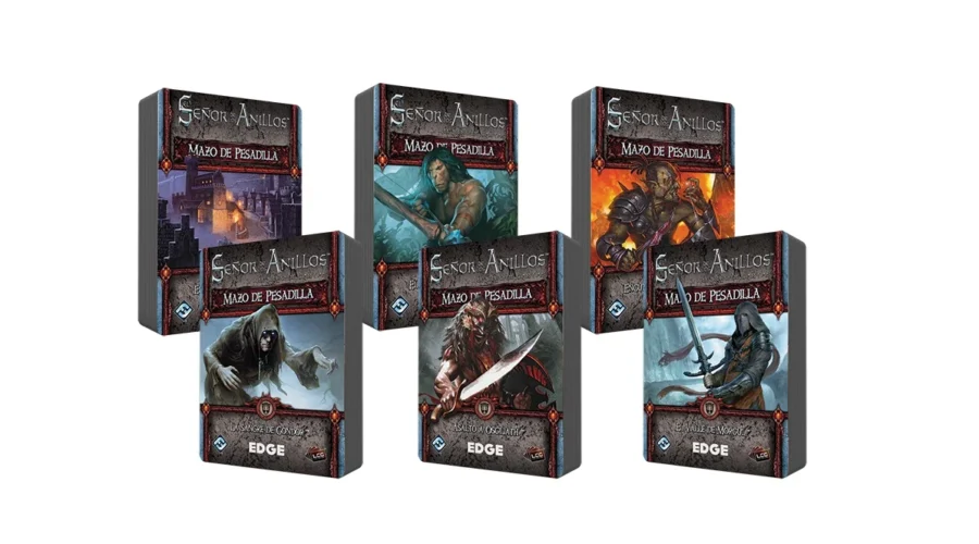 Seis nuevos mazos de pesadilla para El Señor de los Anillos. El juego de cartas (LCG)