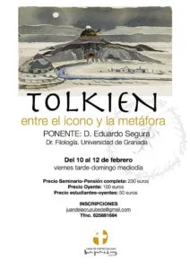 Tolkien: entre el icono y la metáfora, seminario impartido por Eduardo Segura en Úbeda Tolkien. Entre el icono y la metáfora