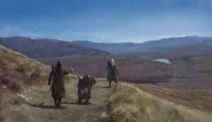 Los Tres Cazadores, según el artista ucraniano Eugene Pidhainyi