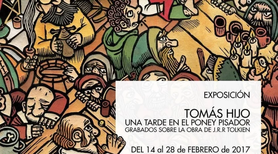 Nueva exposición del arte tolkiendil de Tomás Hijo en Cabrerizos (Salamanca)