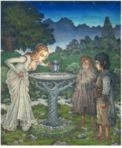El Espejo de Galadriel, según el artista estadounidense Scott Macaulay