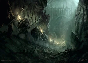 El ejército orco sale de Minas Morgul, según el artista polaco Darek Zabrocki