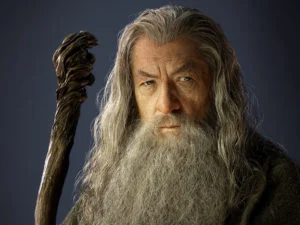 Ian McKellen como Gandalf el Gris en 'El Hobbit'