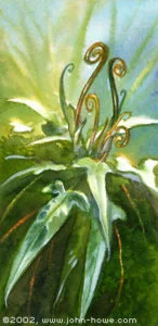 Athelas, según el artista canadiense John Howe