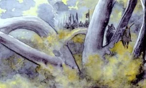 El bosque de Ucornos, según el artista inglés Peter Xavier Price