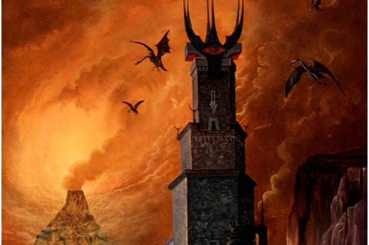 17-03-3019 Shagrat lleva a Barad-dûr la capa, la cota de malla y la espada de Frodo, y Sauron lo mata.