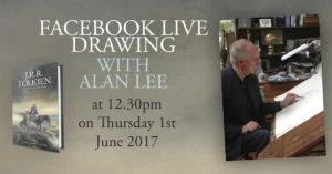 Alan Lee dibujará en vivo en Facebook con motivo de la publicación de 'Beren and Lúthien'