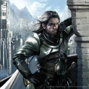 Boromir en Osgiliath, según la artista francesa Magali Villeneuve