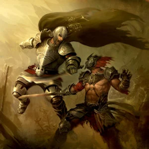 Soldado de Gondor, según el artista indonesio Lius Lasahido