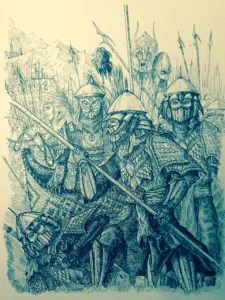 Invasión de los Aurigas, según el artista mexicano Rodrigo Contreras