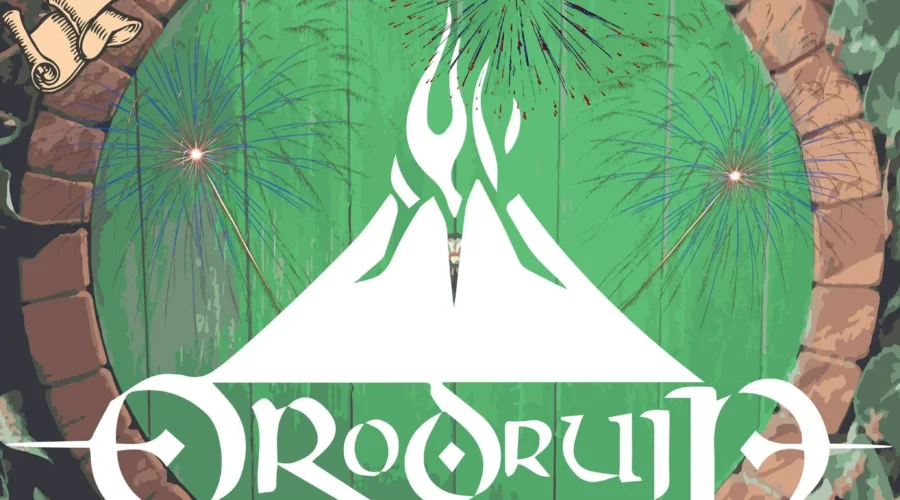 Cuarto número de la revista Dragón Verde de la Sociedad Tolkien Colombia Orodruin