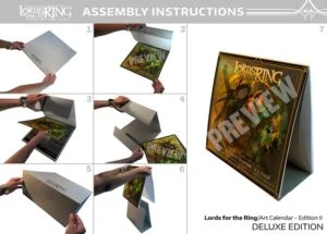 Edición de lujo del calendario Lords for the Ring 2018
