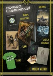 Recompensas de la campaña de crowdfunding del calendario Lords for the Ring 2018