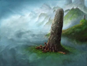 Niebla en las Quebradas de los Túmulos, según el artista alemán Simon Schmidt
